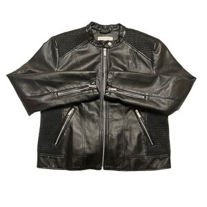 New York & Company Moto Bikercore Women's Jacket Size XL